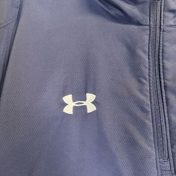 Under Armour quarter zip mens XL navy blue jacket pullover athletic gorpcore ath - Picture 2 of 9